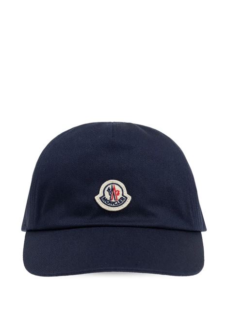 Cappello Da Baseball Blu Con Logo MONCLER ENFANT | 951-3B00008 04863742